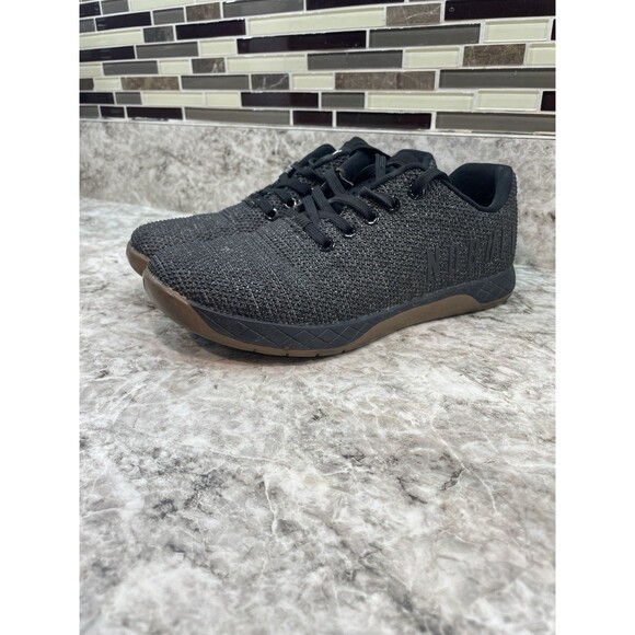 NOBULL Other - Nobull Men’s 5.5 Women’s 7 Trainer Sneaker Black/Gray Gum Gym Shoe EUC